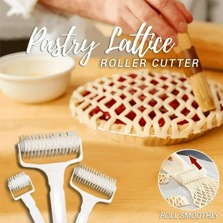 Baking Supplies ,3Pcs Roll Smooth Lattice Roller Cuttercookie Pie Pizza Baking Tool
Baking Supplies ,3Pcs Roll Smooth Lattice Roller Cuttercookie Pie Pizza Baking Tool