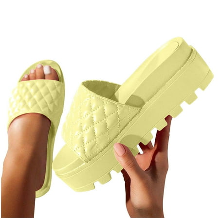 Zanvin Womens Sandals Clearance Summer Ladies Slippers Thick Soled Sandals Casual Women Shoes Slippers Sandals for Women Dressy Summer Yellow 40
Zanvin Womens Sandals Clearance Summer Ladies Slippers Thick Soled Sandals Casual Women Shoes Slippers Sandals for Women Dressy Summer Yellow 40