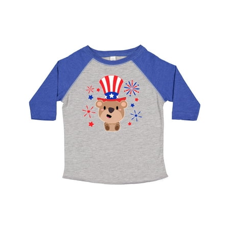 Inktastic 4th of July Cute Bear with Blue and Red Fireworks Boys or Girls Toddler T-Shirt
Inktastic 4th of July Cute Bear with Blue and Red Fireworks Boys or Girls Toddler T-Shirt