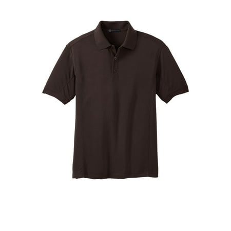 Mato & Hash Mens 5-in-1 Performance Polo - MH - Chocolate Brown MHK567SA 4XL