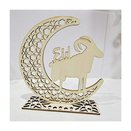 Beautiful Moon Ornament Pendant DIY Wooden Beautiful Ornament For Eid Mubarak Ramadan 1th
Beautiful Moon Ornament Pendant DIY Wooden Beautiful Ornament For Eid Mubarak Ramadan 1th