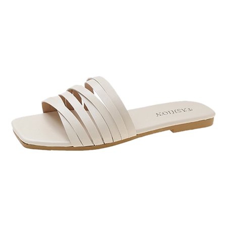 Slippers for Women Fashion Womens Casual Shoes Breathable Indoor Flat Outdoor Leisure Slippers Womens Slippers Pu White 38
Slippers for Women Fashion Womens Casual Shoes Breathable Indoor Flat Outdoor Leisure Slippers Womens Slippers Pu White 38