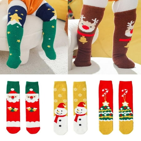 1-3 Years Girls Knee High Socks Kids Cartoon Christmas Warm Cotton Long Tall Boot Socks 6 Pairs
1-3 Years Girls Knee High Socks Kids Cartoon Christmas Warm Cotton Long Tall Boot Socks 6 Pairs