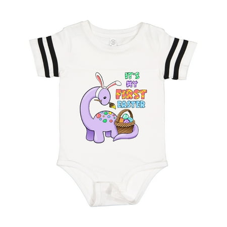 Inktastic It s My 1st Easter Dinosaur Painting Eggs Gift Baby Boy or Baby Girl Bodysuit
Inktastic It s My 1st Easter Dinosaur Painting Eggs Gift Baby Boy or Baby Girl Bodysuit