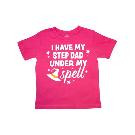 Inktastic I Have My Step Dad Under My Spell with Cute Witch Hat Gift Toddler Boy or Toddler Girl T-Shirt
Inktastic I Have My Step Dad Under My Spell with Cute Witch Hat Gift Toddler Boy or Toddler Girl T-Shirt