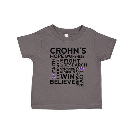Inktastic Crohns Disease Awareness Gift Toddler Boy or Toddler Girl T-Shirt