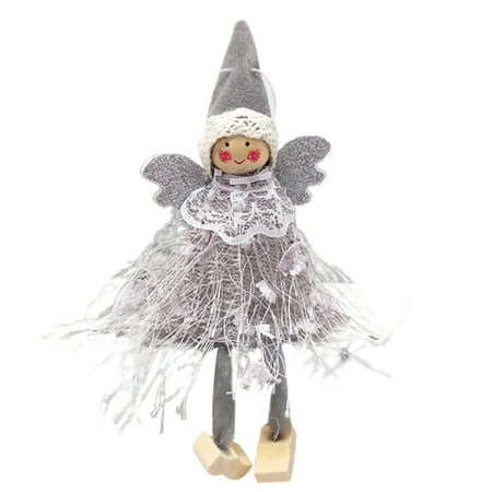 Chicmine Angel Toy Ornament Adorable Wide Application Plush Utility Little Girl Christmas Tree Hanging Doll Pendant for Home
Chicmine Angel Toy Ornament Adorable Wide Application Plush Utility Little Girl Christmas Tree Hanging Doll Pendant for Home