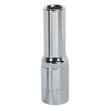 Sealey Sp1211D Walldrive Socket 11Mm Deep 1/2Sq Drive Fully Polished
Sealey Sp1211D Walldrive Socket 11Mm Deep 1/2Sq Drive Fully Polished