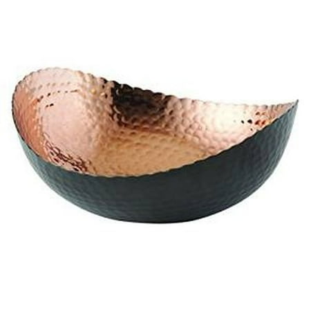 Elegance Eclipse Bowl 8.25 x 7.5 Black/Copper