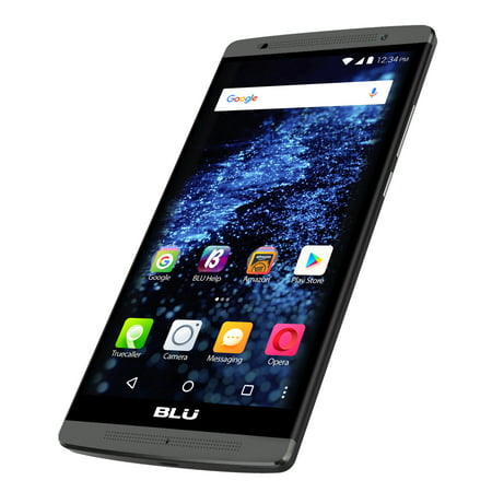 BLU Studio XL LTE S0190UU Unlocked GSM 4G LTE Quad-Core Android Phone w/ 8MP Camera - Black
