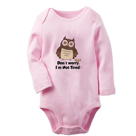 iDzn® Don t Worry I m Not Tired Funny Rompers Newborn Baby Unisex Bodysuits Infant Animal Owl Graphic Jumpsuits Toddler Kids Long Sleeve Oufits (Pink 6-12 Months)
iDzn® Don t Worry I m Not Tired Funny Rompers Newborn Baby Unisex Bodysuits Infant Animal Owl Graphic Jumpsuits Toddler Kids Long Sleeve Oufits (Pink 6-12 Months)