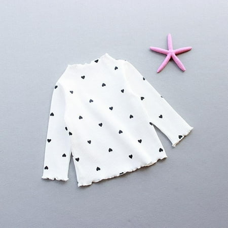 Synpos 12M-5T O-Neck T-Shirt Baby Clothes for Girl Long Sleeve Kids Girls Clothes Dot Print Baby Girl Top Lovely (White)
Synpos 12M-5T O-Neck T-Shirt Baby Clothes for Girl Long Sleeve Kids Girls Clothes Dot Print Baby Girl Top Lovely (White)