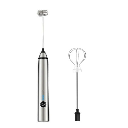 2 in 1 Electric Mini Handheld Frother and Whisk Rechargeable Mixing Tool for Coffee Chocolate Egg New
2 in 1 Electric Mini Handheld Frother and Whisk Rechargeable Mixing Tool for Coffee Chocolate Egg New