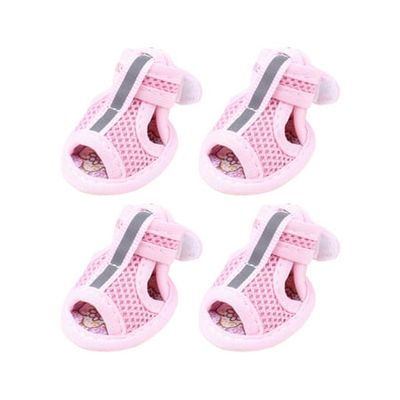 2pairs Indoor Outdoor Hot Weather Mesh For Small Anti Slip Dog Shoes Protection
2pairs Indoor Outdoor Hot Weather Mesh For Small Anti Slip Dog Shoes Protection