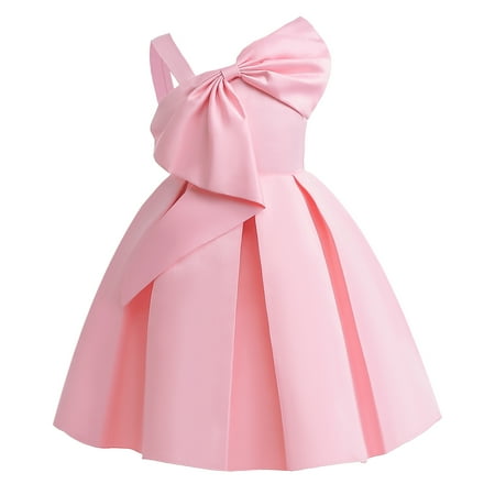 3T Toddler Baby Girls Clothes Baby Girls Princess Dress Solid Color Dress 3-4T Girls Party Dress Pink
3T Toddler Baby Girls Clothes Baby Girls Princess Dress Solid Color Dress 3-4T Girls Party Dress Pink