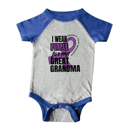 Inktastic Chronic Pain I Wear Purple For My Great Grandma Gift Baby Boy or Baby Girl Bodysuit
Inktastic Chronic Pain I Wear Purple For My Great Grandma Gift Baby Boy or Baby Girl Bodysuit