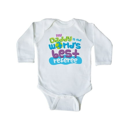 Inktastic Daddy Worlds Best Referee Gift Baby Boy or Baby Girl Long Sleeve Bodysuit
Inktastic Daddy Worlds Best Referee Gift Baby Boy or Baby Girl Long Sleeve Bodysuit