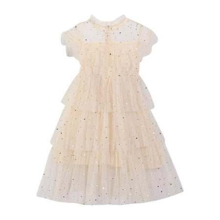 Zlekejiko Toddler Girls Fly Sleeve Star Moon Paillette Princess Dress Dance Party Ruffles Dresses Clothes Girls Dress Pattern Baby Girls Dress
Zlekejiko Toddler Girls Fly Sleeve Star Moon Paillette Princess Dress Dance Party Ruffles Dresses Clothes Girls Dress Pattern Baby Girls Dress
