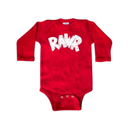 Inktastic Rawr Distressed Text in White Gift Baby Boy or Baby Girl Long Sleeve Bodysuit
Inktastic Rawr Distressed Text in White Gift Baby Boy or Baby Girl Long Sleeve Bodysuit