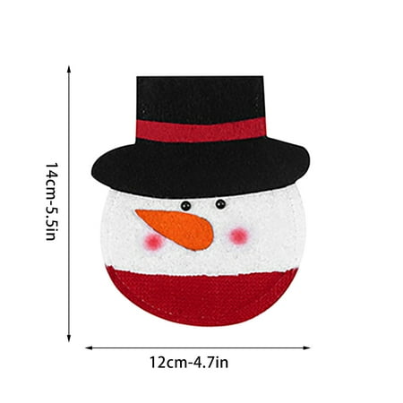 Paiwinds Party Decorations Christmas Decoration Supplies Dining Table Cutlery Set Creative Cartoon Hotel Cutlery Set Santa Claus Knife and fork Bag
Paiwinds Party Decorations Christmas Decoration Supplies Dining Table Cutlery Set Creative Cartoon Hotel Cutlery Set Santa Claus Knife and fork Bag