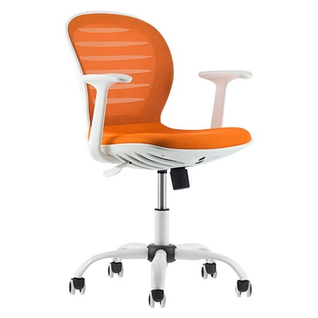 Comfort Mesh Home Office Swivel Height Adjustable Task Chair Orange