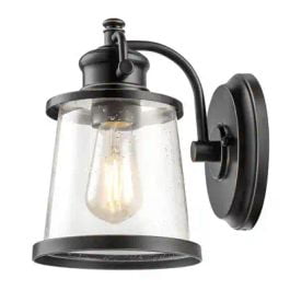 Globe Electric Globe Electric 44127 1 Light Oil Rubbed Bronze Wall Sconce
Globe Electric Globe Electric 44127 1 Light Oil Rubbed Bronze Wall Sconce