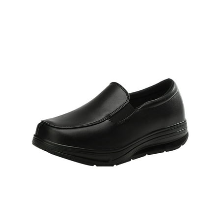 Ferndule Womens Nurse Shoes Wedge Loafers Slip On Casual Sneakers Lightweight Non-Slip Loafer Nursing Round Toe Comfortable Black 8
Ferndule Womens Nurse Shoes Wedge Loafers Slip On Casual Sneakers Lightweight Non-Slip Loafer Nursing Round Toe Comfortable Black 8