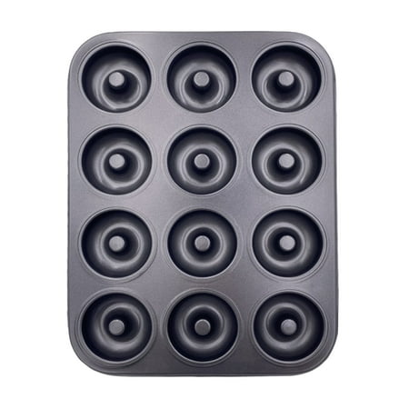 Kinaerty 1/2Pcs Donut Pan 6/12 Grids Carbon Steel Donut Mold Non-stick Baking Tray Even Heat Distribution Donut Pan for Home Kitchen
Kinaerty 1/2Pcs Donut Pan 6/12 Grids Carbon Steel Donut Mold Non-stick Baking Tray Even Heat Distribution Donut Pan for Home Kitchen