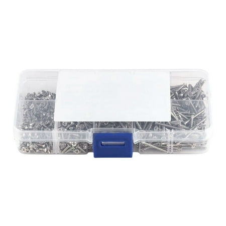 EDFRWWS 800PCS Self-Tapping Screw Set M2 Countersunk Screw Boxed for Connection Fixation
EDFRWWS 800PCS Self-Tapping Screw Set M2 Countersunk Screw Boxed for Connection Fixation