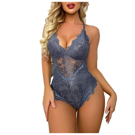 OAVQHLG3B Sexy Backless Womens Lingerie Teddy Lace Hollow Out Underwear Sleepwear Solid Color Bodysuit Deep V Naughty One Piece
OAVQHLG3B Sexy Backless Womens Lingerie Teddy Lace Hollow Out Underwear Sleepwear Solid Color Bodysuit Deep V Naughty One Piece