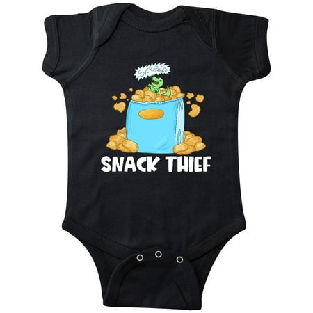 Inktastic Snack Thief Little Dinosaur in Bag of Chips Gift Baby Boy or Baby Girl Bodysuit 
Inktastic Snack Thief Little Dinosaur in Bag of Chips Gift Baby Boy or Baby Girl Bodysuit
