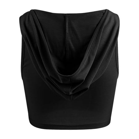 CLZOUD Soft Bras for Women Comfortable and Workout U Neck Sportswear Fitness Short Top Hooded Sleeveless Vest Top Black M
CLZOUD Soft Bras for Women Comfortable and Workout U Neck Sportswear Fitness Short Top Hooded Sleeveless Vest Top Black M