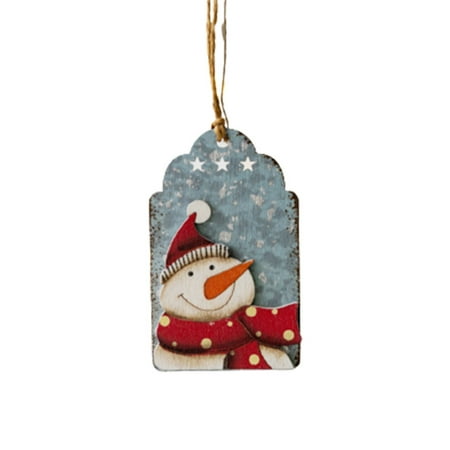 Christmas Pendant Xmas Tree Ornaments Rustic Snowman Figure Super Light Easy to Hang Crafts for Xmas Tree Decor Type D
Christmas Pendant Xmas Tree Ornaments Rustic Snowman Figure Super Light Easy to Hang Crafts for Xmas Tree Decor Type D