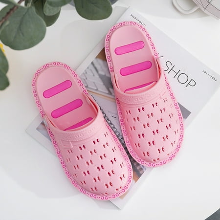 Women‘s Hollow Out Flat Clogs Breathable & Lightweight Beach Sandals Indoor & Outdoor Slippers
Women‘s Hollow Out Flat Clogs Breathable & Lightweight Beach Sandals Indoor & Outdoor Slippers