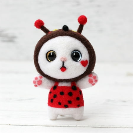 TMOYZQ Christmas Toys for Baby Girls Boys Cute Cat Pattern Handmade DIY Poke Wool Felts Material Production Package Christmas Gift for Toddler on Clearance
TMOYZQ Christmas Toys for Baby Girls Boys Cute Cat Pattern Handmade DIY Poke Wool Felts Material Production Package Christmas Gift for Toddler on Clearance