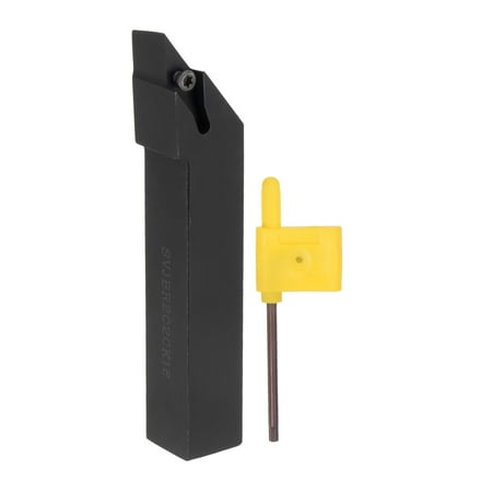 Uxcell 3/4 Lathe Indexable Carbide Turning Tool Holder SVJBR2020K16 CNC 93° 
Uxcell 3/4 Lathe Indexable Carbide Turning Tool Holder SVJBR2020K16 CNC 93°