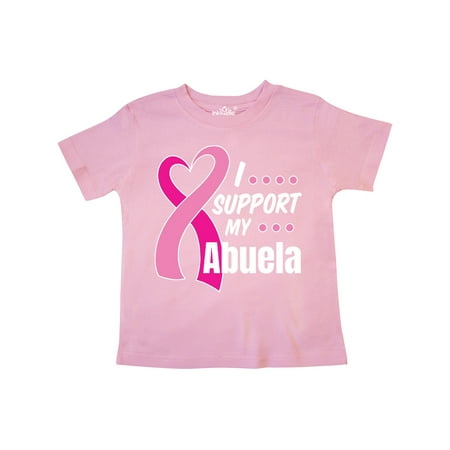 Inktastic Breast Cancer Awareness I Support My Abuela with Pink Ribbon Gift Toddler Boy or Toddler Girl T-Shirt
Inktastic Breast Cancer Awareness I Support My Abuela with Pink Ribbon Gift Toddler Boy or Toddler Girl T-Shirt