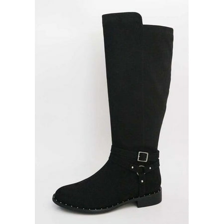 Black Knee High Boots