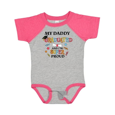 Inktastic My Daddy Graduated and I m Super Proud Gift Baby Boy or Baby Girl Bodysuit
Inktastic My Daddy Graduated and I m Super Proud Gift Baby Boy or Baby Girl Bodysuit