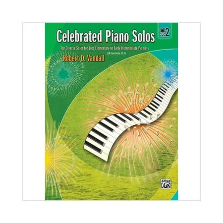 Alfred 00-881125 Celebrated Piano Solos- Book 2 - Music Book