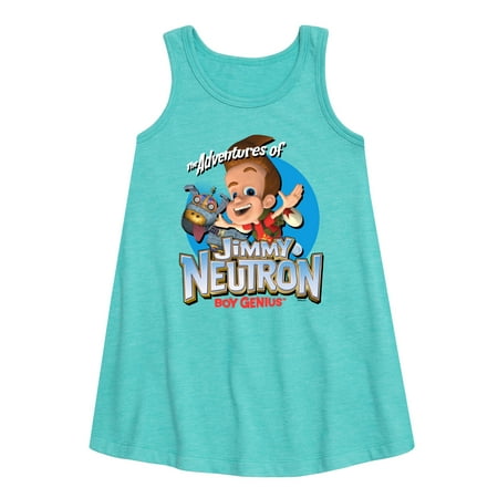Jimmy Neutron - Gotta Blast - Toddler and Youth Girls A-line Dress