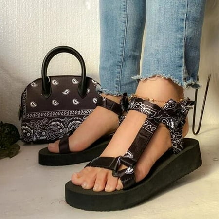 Mishuowoti sandals for women 2023 Women s Fashion Casual Flat Cashew Flower Printed Hook&Loop Beach Sandals
Mishuowoti sandals for women 2023 Women s Fashion Casual Flat Cashew Flower Printed Hook&Loop Beach Sandals