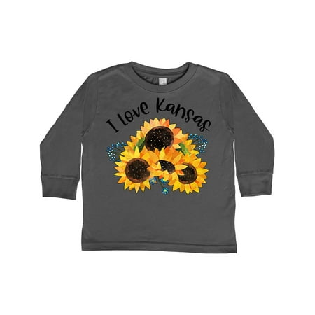 Inktastic I Love Kansas with Sunflowers Gift Toddler Boy or Toddler Girl Long Sleeve T-Shirt
Inktastic I Love Kansas with Sunflowers Gift Toddler Boy or Toddler Girl Long Sleeve T-Shirt