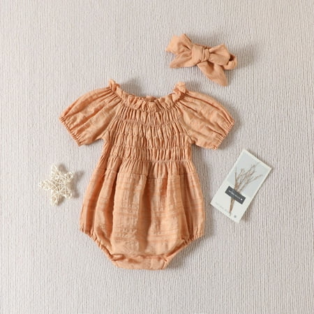 Wiueurtly Toddler Girls Summer Style Baby Children Jacquard Stripes Play Outerwear Clothing Headband 2pcs Outfits Kids Clothes Girls 16 18
Wiueurtly Toddler Girls Summer Style Baby Children Jacquard Stripes Play Outerwear Clothing Headband 2pcs Outfits Kids Clothes Girls 16 18