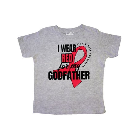 Inktastic Sickle Cell Awareness I Wear Red For My Godfather Gift Toddler Boy or Toddler Girl T-Shirt
Inktastic Sickle Cell Awareness I Wear Red For My Godfather Gift Toddler Boy or Toddler Girl T-Shirt