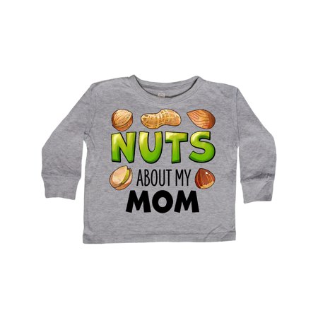 Inktastic Nuts About My Mom Peanut Almond Pistachio Gift Toddler Boy or Toddler Girl Long Sleeve T-Shirt
Inktastic Nuts About My Mom Peanut Almond Pistachio Gift Toddler Boy or Toddler Girl Long Sleeve T-Shirt
