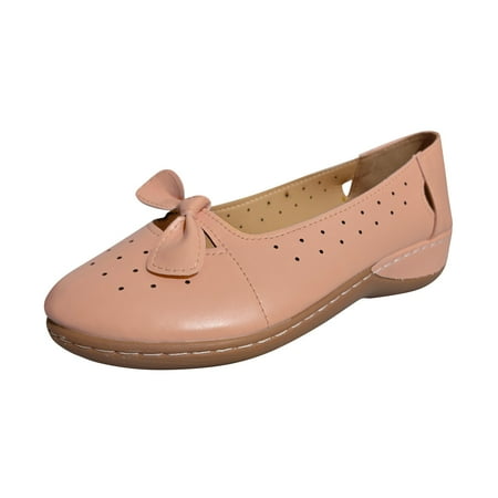 Youmylove Women Fashion Solid Color Breathable Stylish Leather Bow Shallow Mouth Cut Flat Casual Shoes Daily Walk Footwear
Youmylove Women Fashion Solid Color Breathable Stylish Leather Bow Shallow Mouth Cut Flat Casual Shoes Daily Walk Footwear