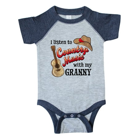 Inktastic I Listen to Country Music with my Granny with Guitar and Hat Gift Baby Boy or Baby Girl Bodysuit
Inktastic I Listen to Country Music with my Granny with Guitar and Hat Gift Baby Boy or Baby Girl Bodysuit