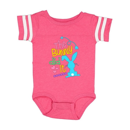 Inktastic The Bunny Did It Easter Humor with Blue Bunny Silhouette Gift Baby Boy or Baby Girl Bodysuit
Inktastic The Bunny Did It Easter Humor with Blue Bunny Silhouette Gift Baby Boy or Baby Girl Bodysuit
