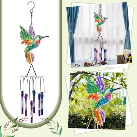 ERTUTUYI Diamond Painting DIY Wind Chime Pendant 5D Wind Chime Doorframe Decoration Double Sided Pendant
ERTUTUYI Diamond Painting DIY Wind Chime Pendant 5D Wind Chime Doorframe Decoration Double Sided Pendant